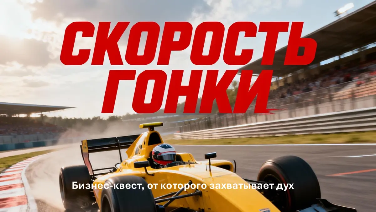 Формат «Скорость гонки»